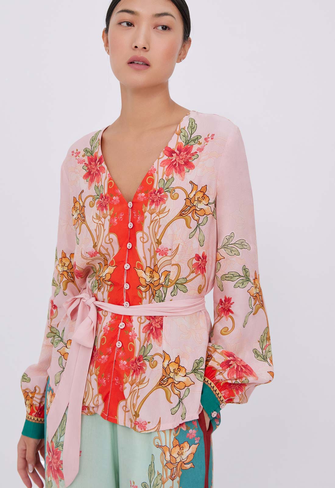 Raishma Studio Orange Candy Shirt