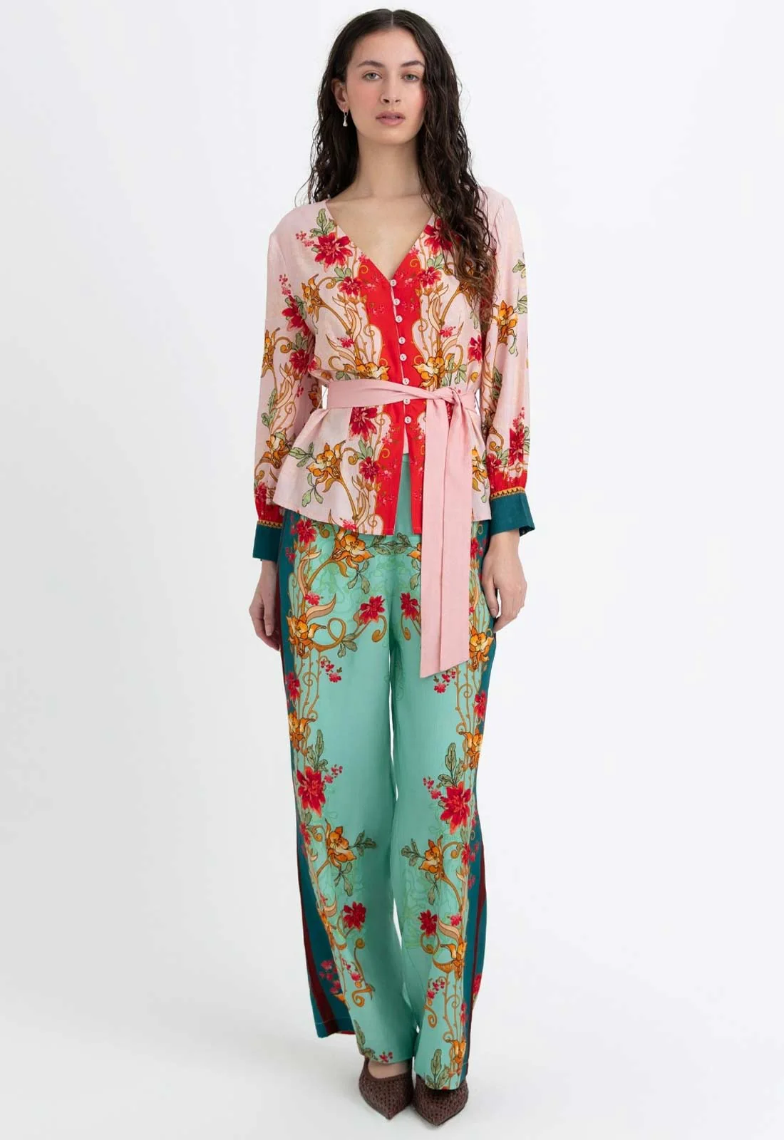 Raishma Studio Orange Candy Shirt - Image 3