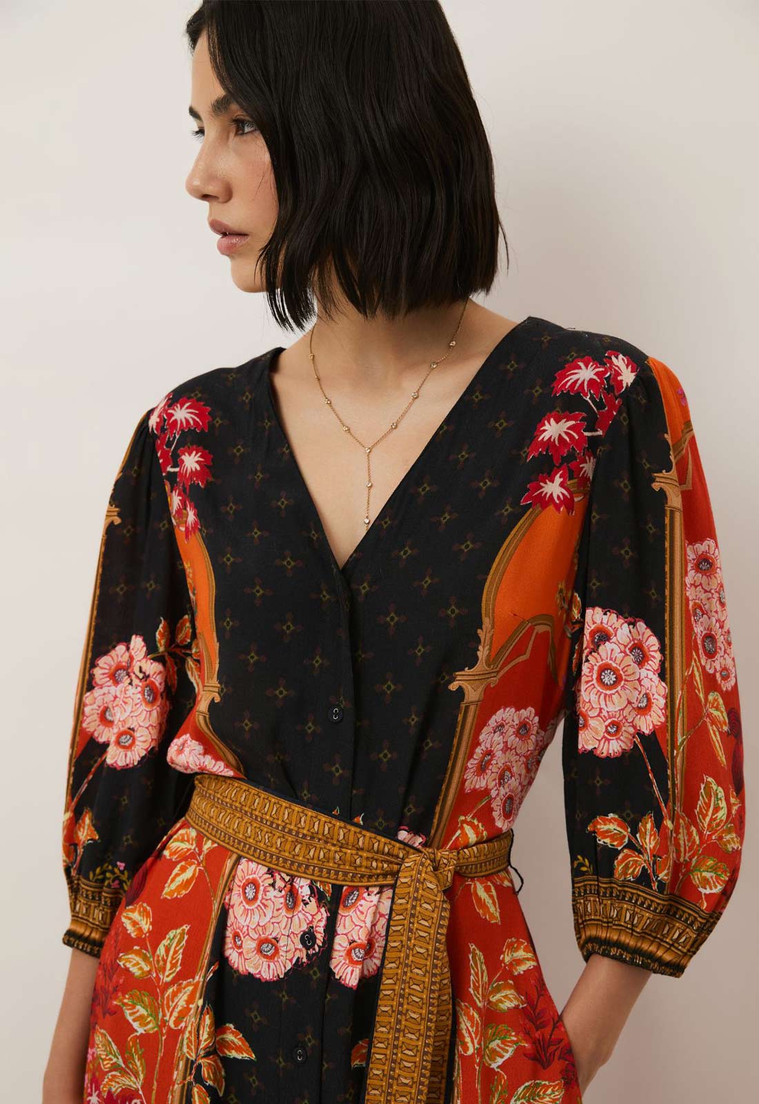 Raishma Studio Orange Emelia Dress - Image 2