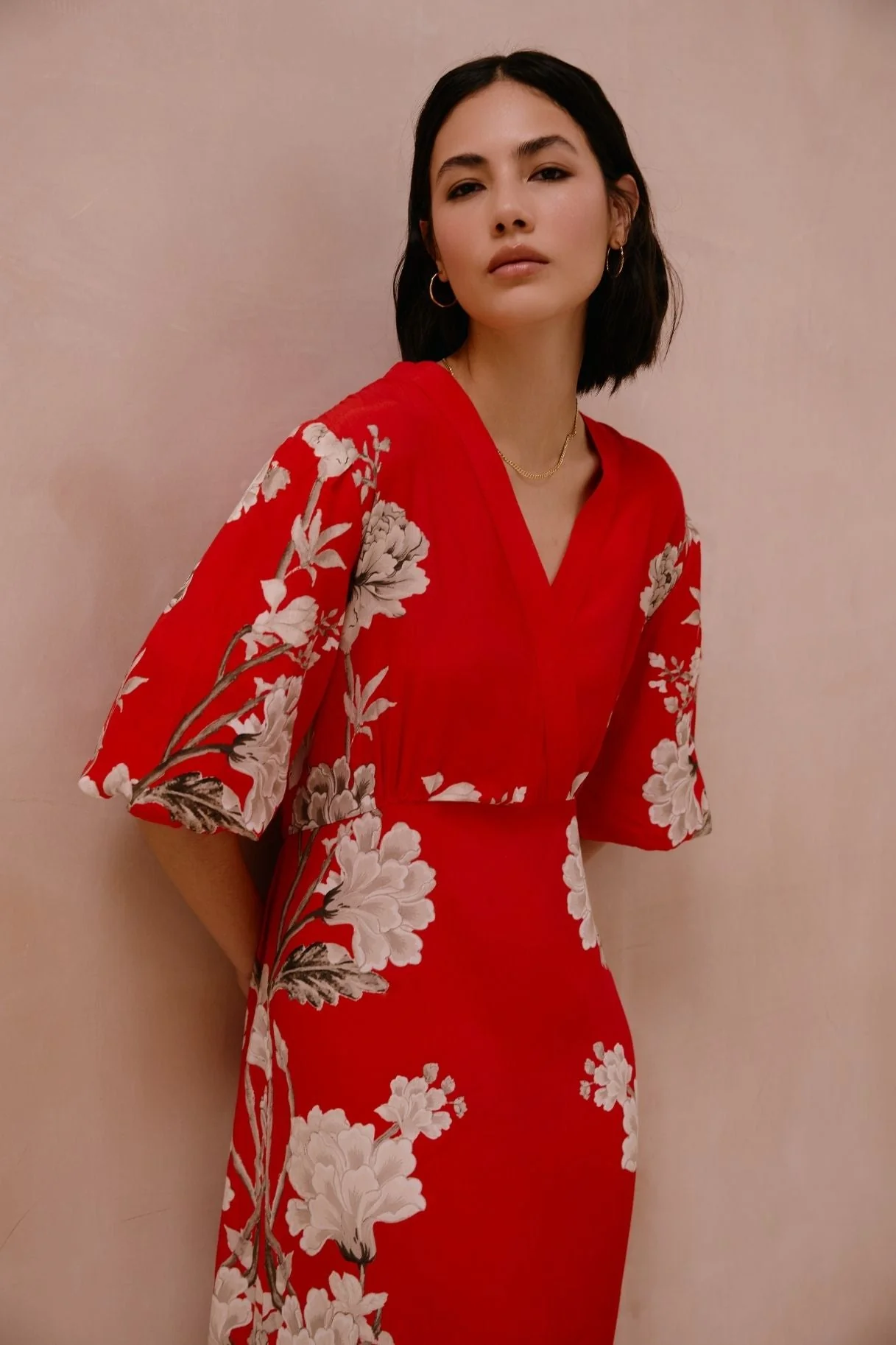 Raishma Studio Red Frankie Dress - Image 2