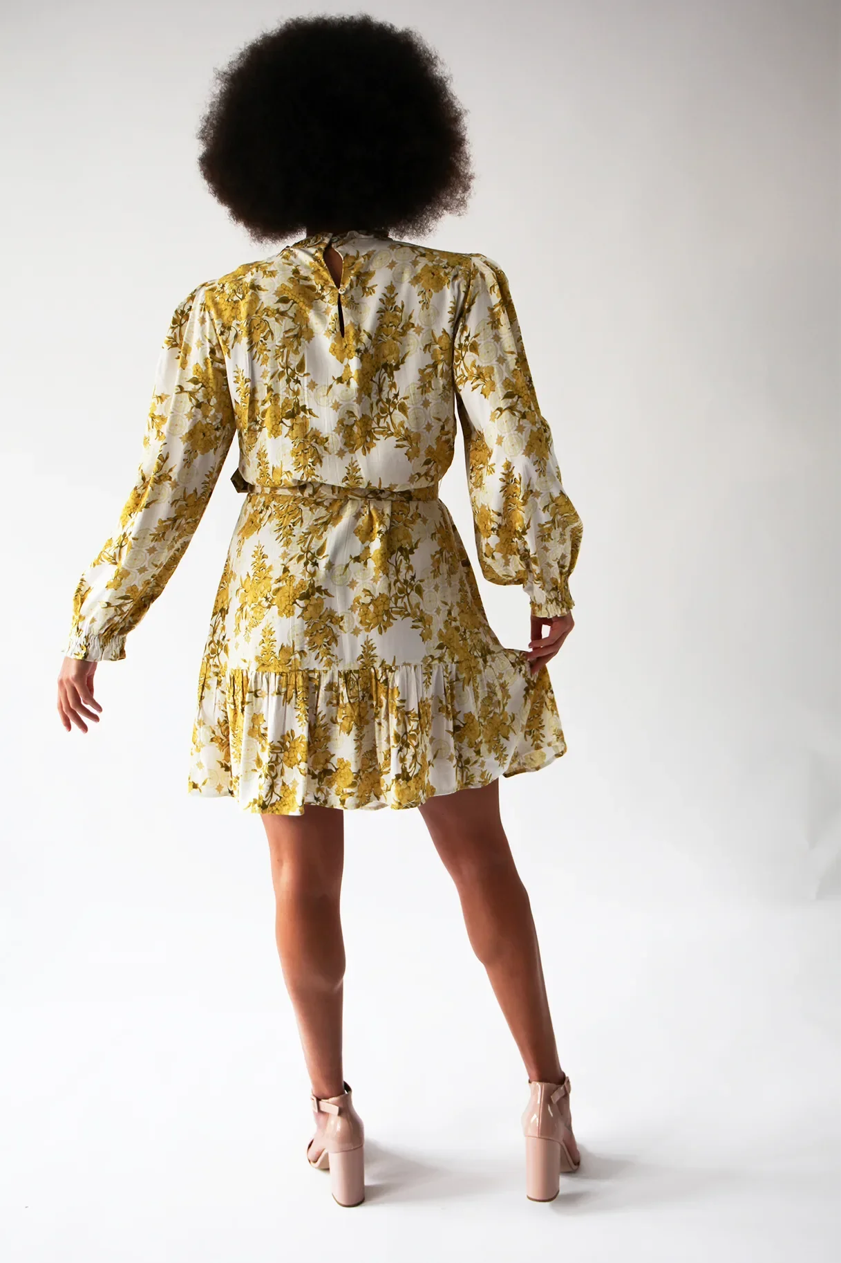 Raishma Studio Yellow Amanda Dress - Image 3