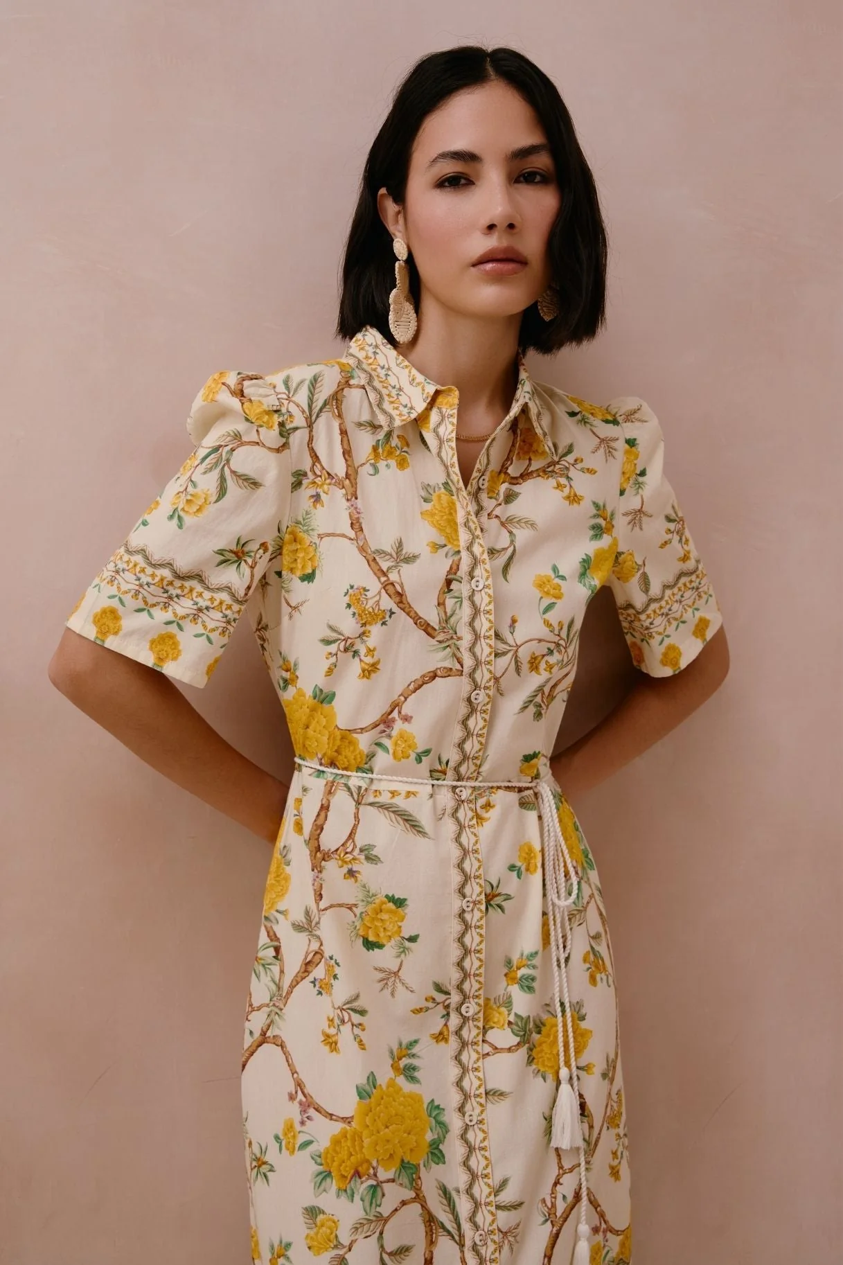 Raishma Studio Yellow Miranda Dress - Image 2