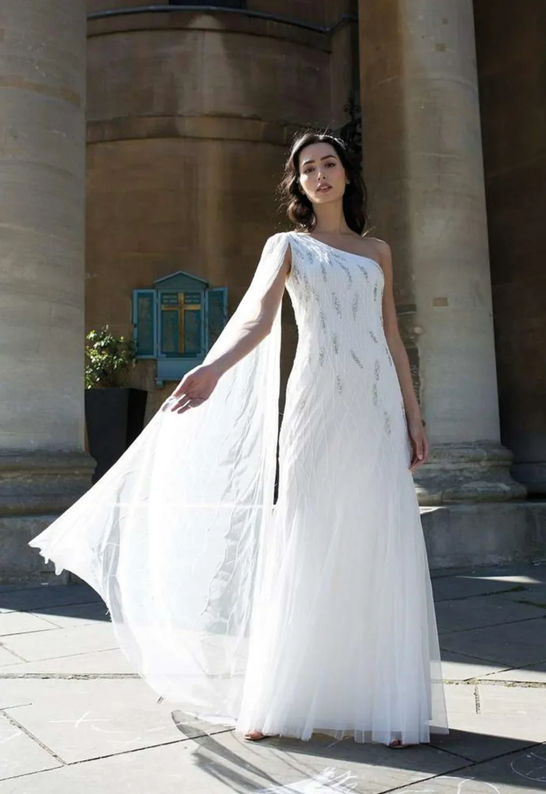 Raishma White Mila Maxi Dress - Image 5