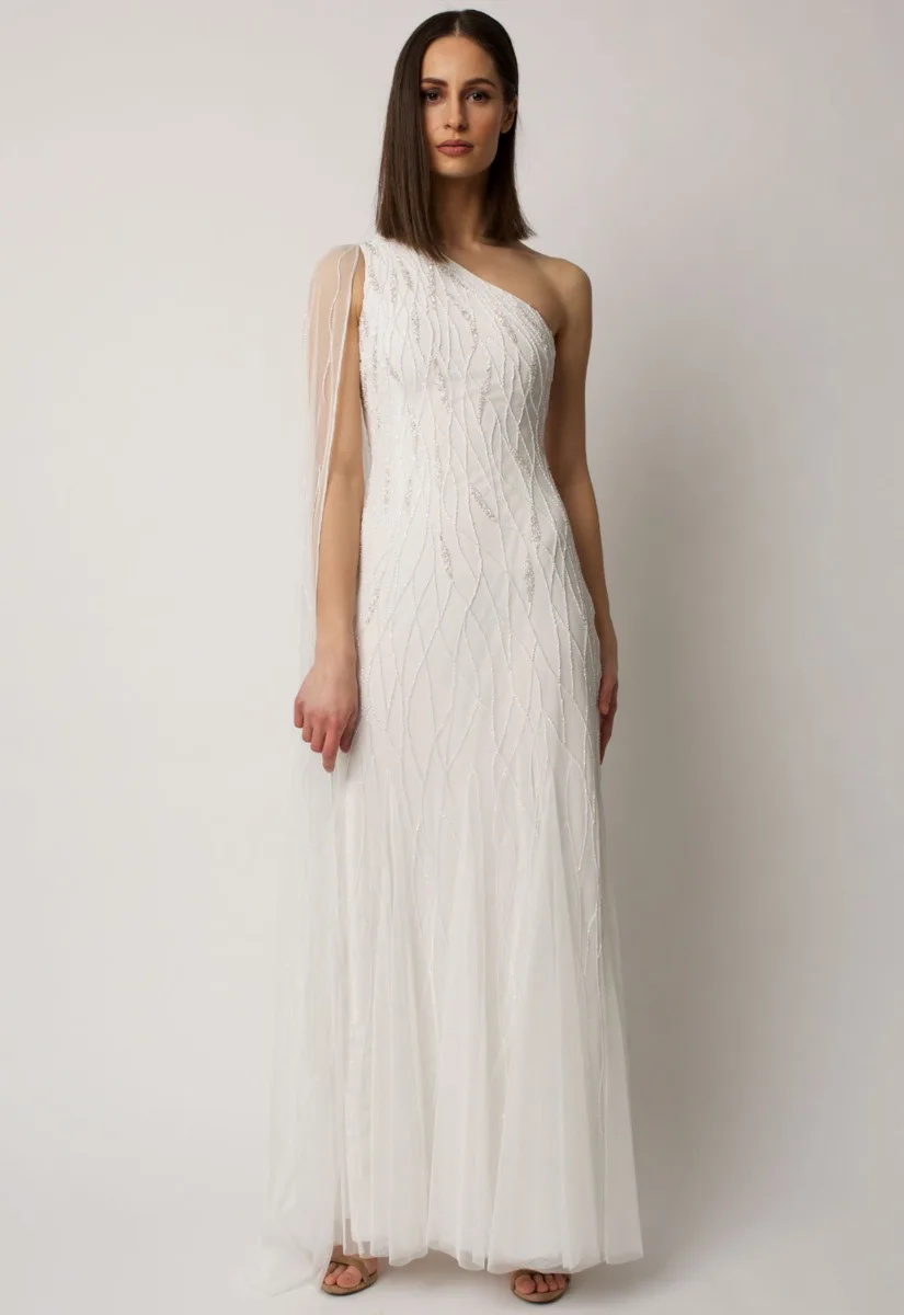 Raishma White Mila Maxi Dress - Image 9
