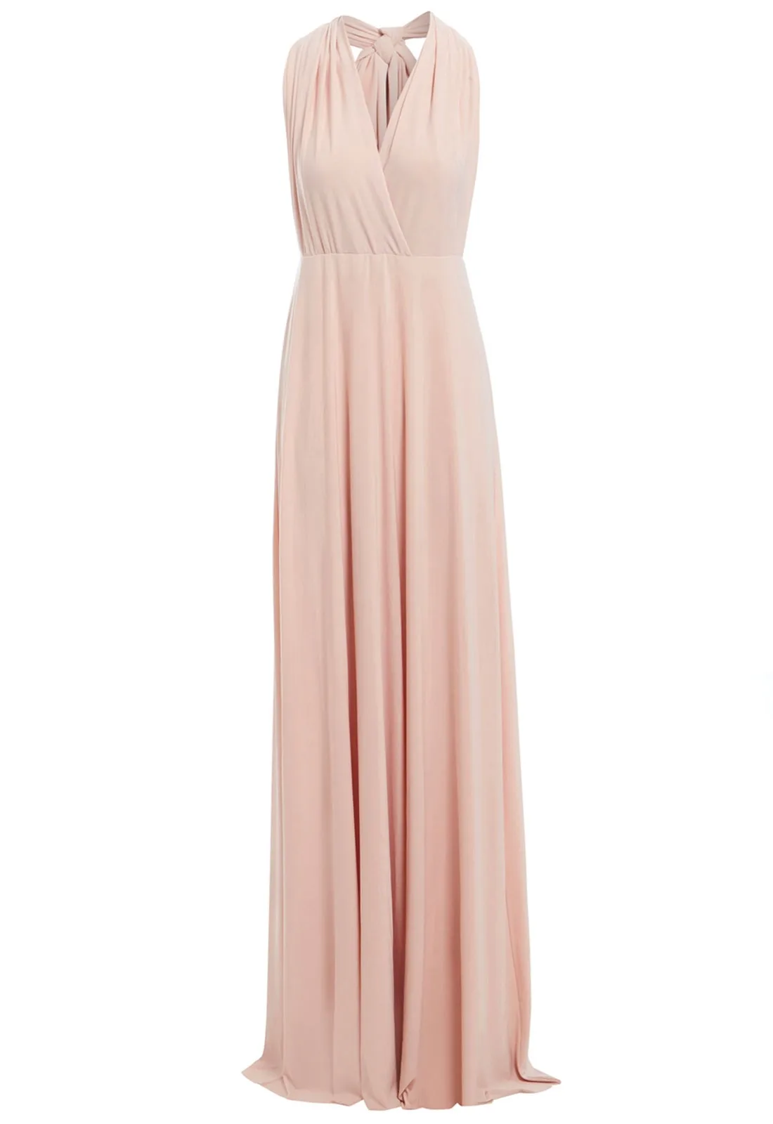 Revie Alexis Multiway Maxi Dress in Nude - Image 4