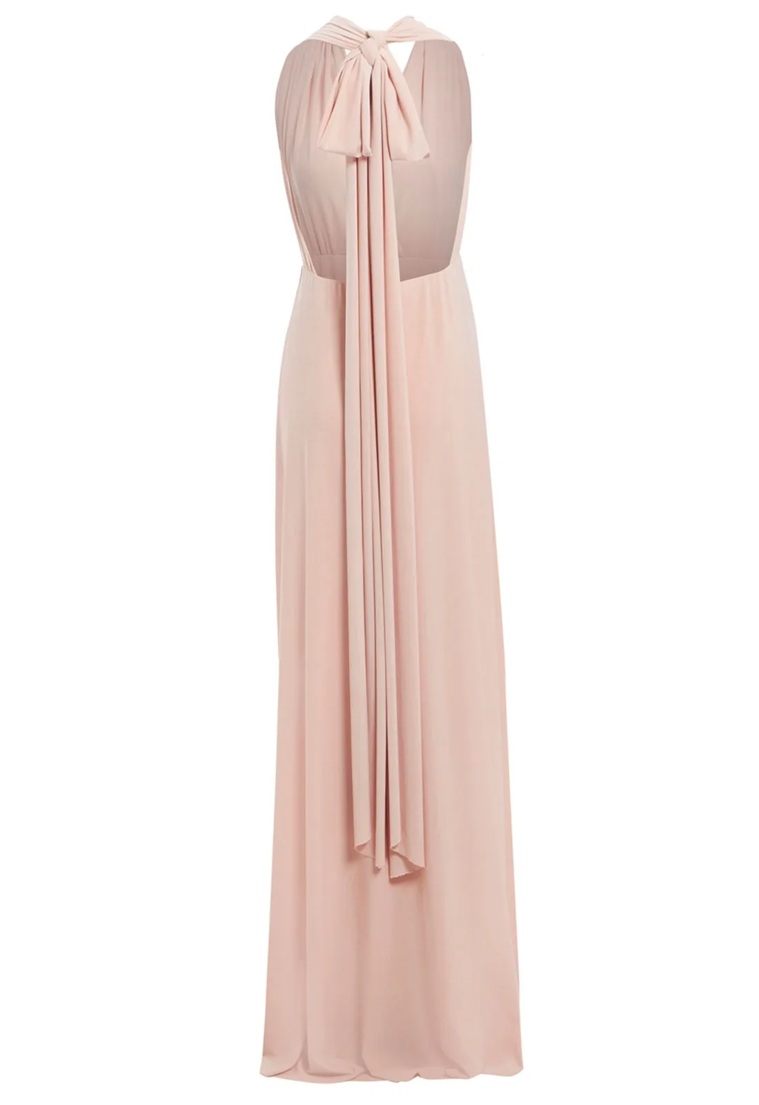 Revie Alexis Multiway Maxi Dress in Nude - Image 5