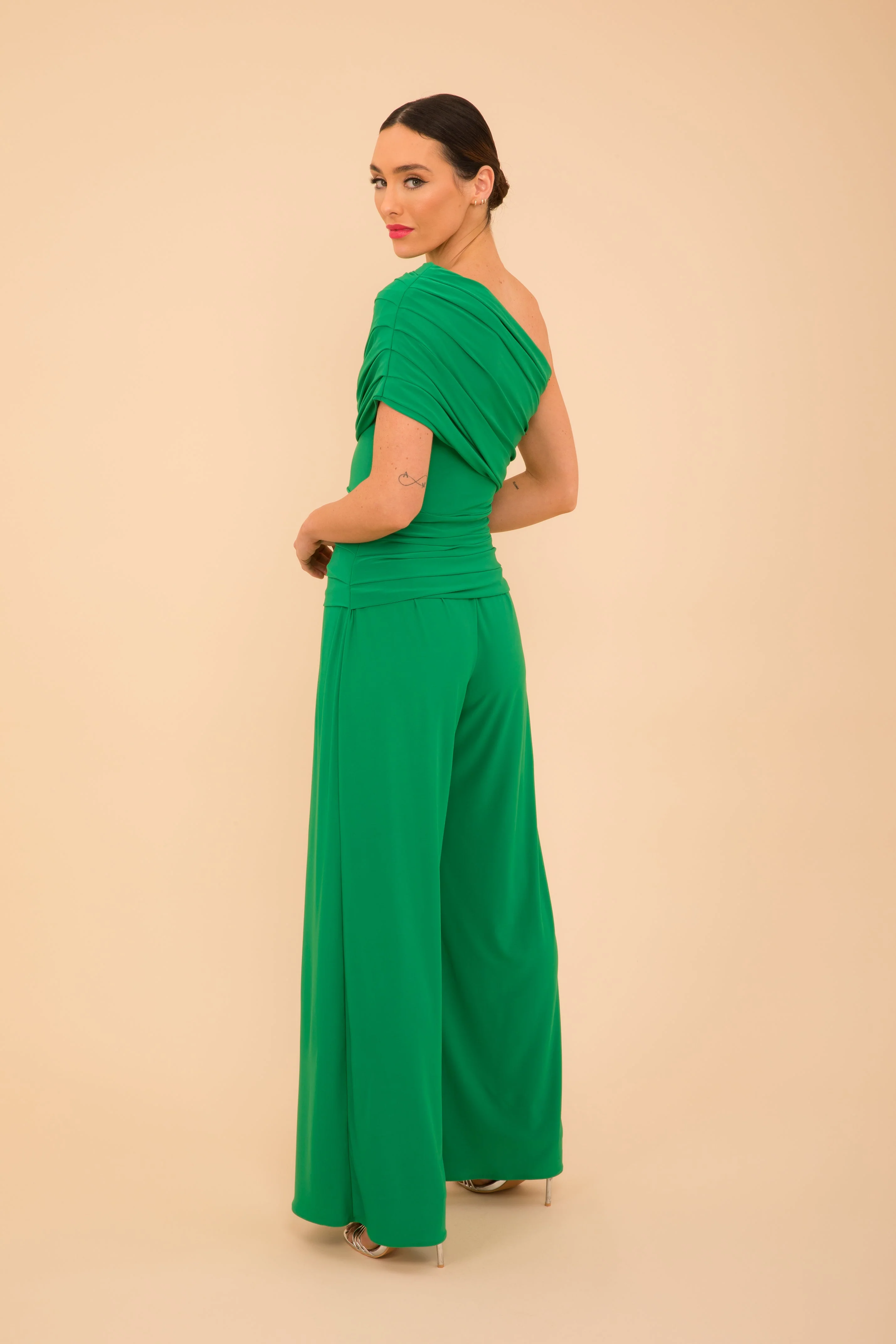 Atom Label Green Rhodium Jumpsuit - Image 2