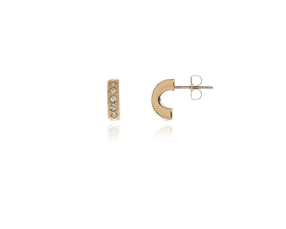 Cachet London Saga 10mm Gold Earrings - Image 10