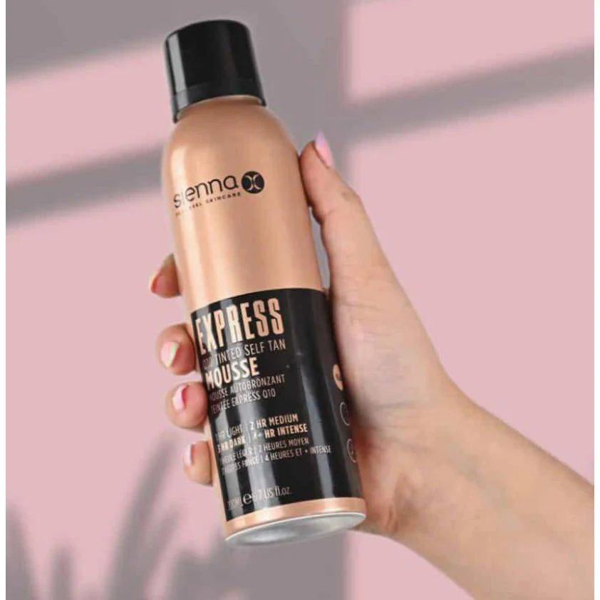 Sienna X EXPRESS Q10 Self Tan Tinted Mousse - Image 2