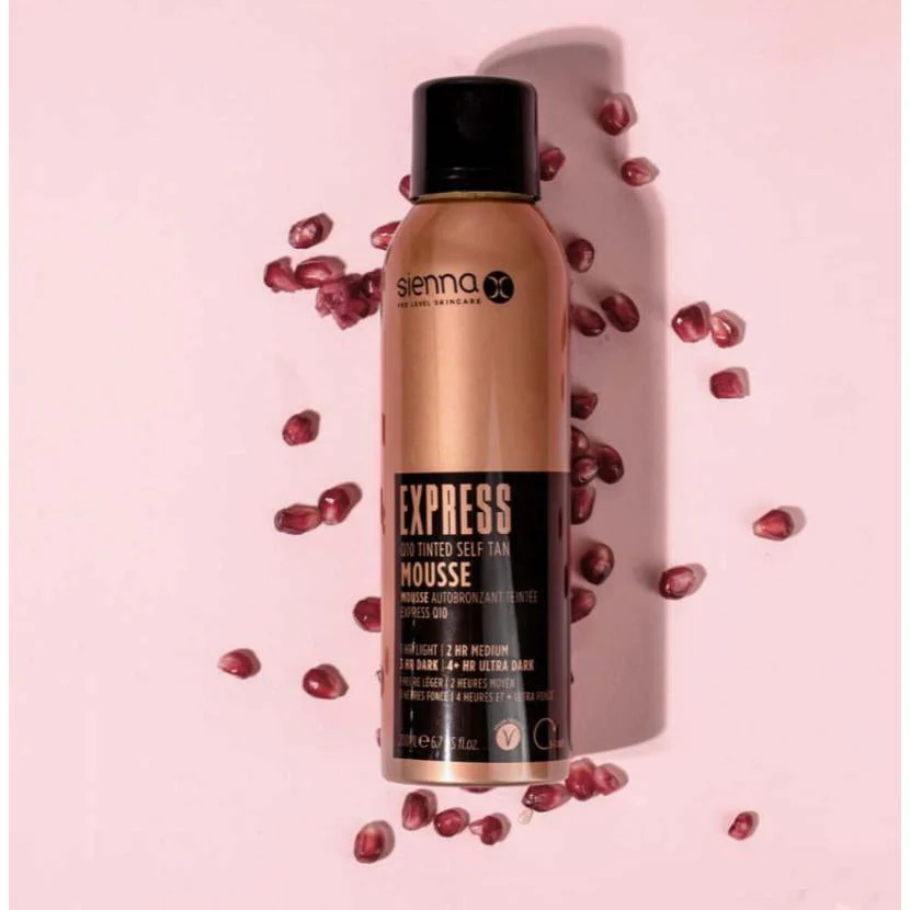 Sienna X EXPRESS Q10 Self Tan Tinted Mousse - Image 6