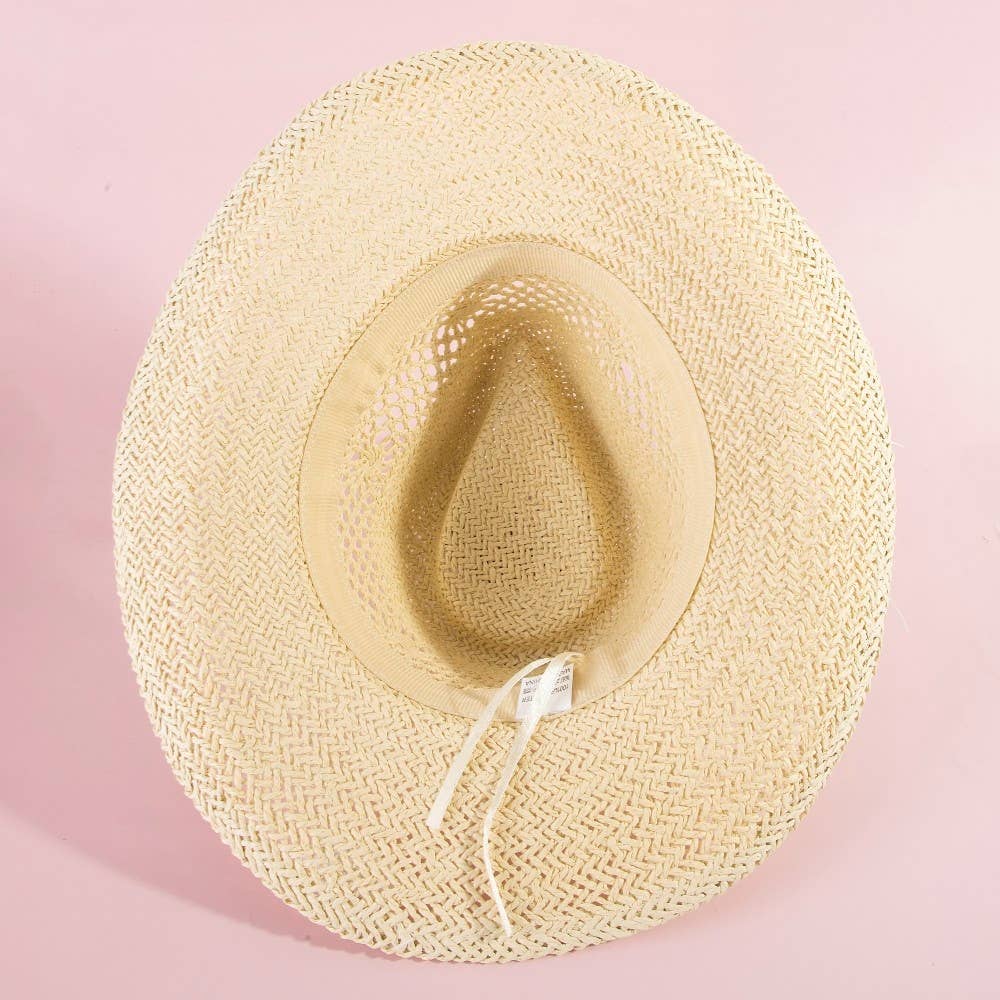 Soul Of Sita Natural Straw Cowboy Hat: Kh - Image 7