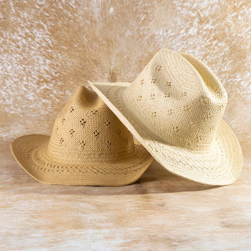 Soul Of Sita Weave Summer Straw Cowboy Hat: Ka - Image 2