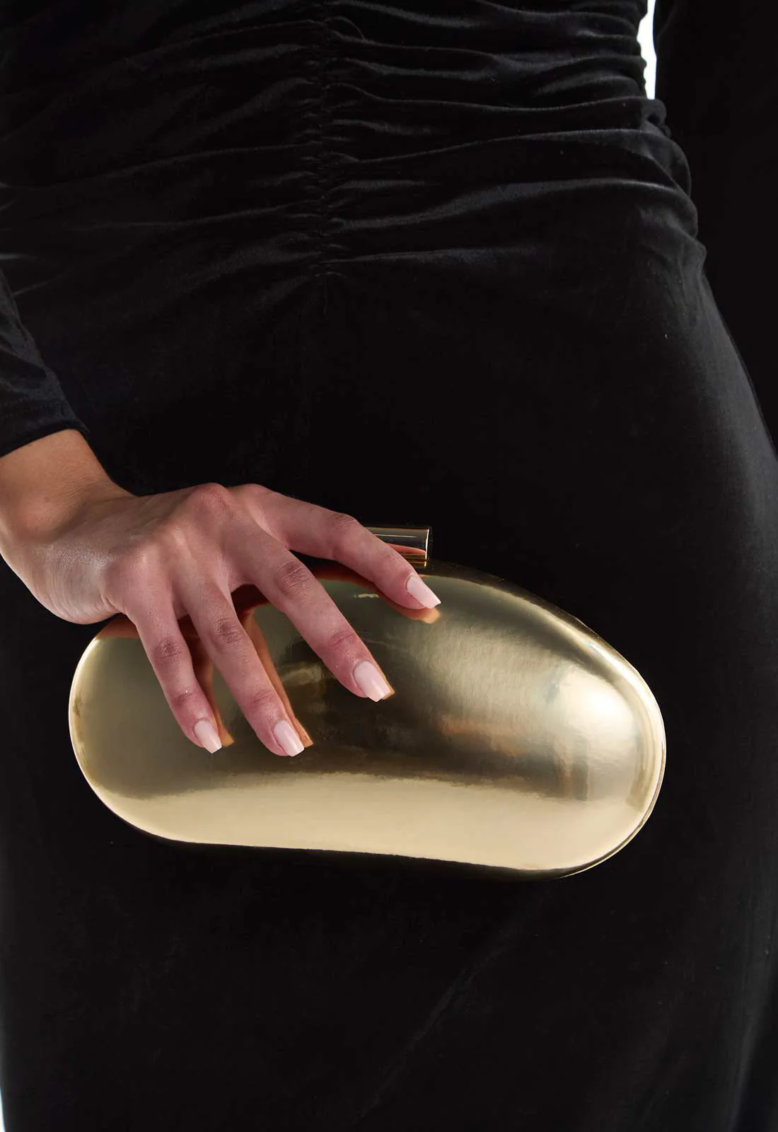 True Decadence Gold Molten Clutch - Image 2
