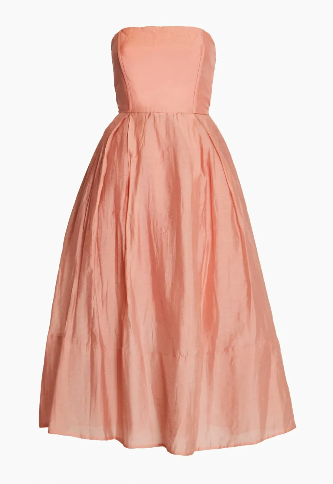 True Decadence Peach Ella Cocktail Dress - Image 2