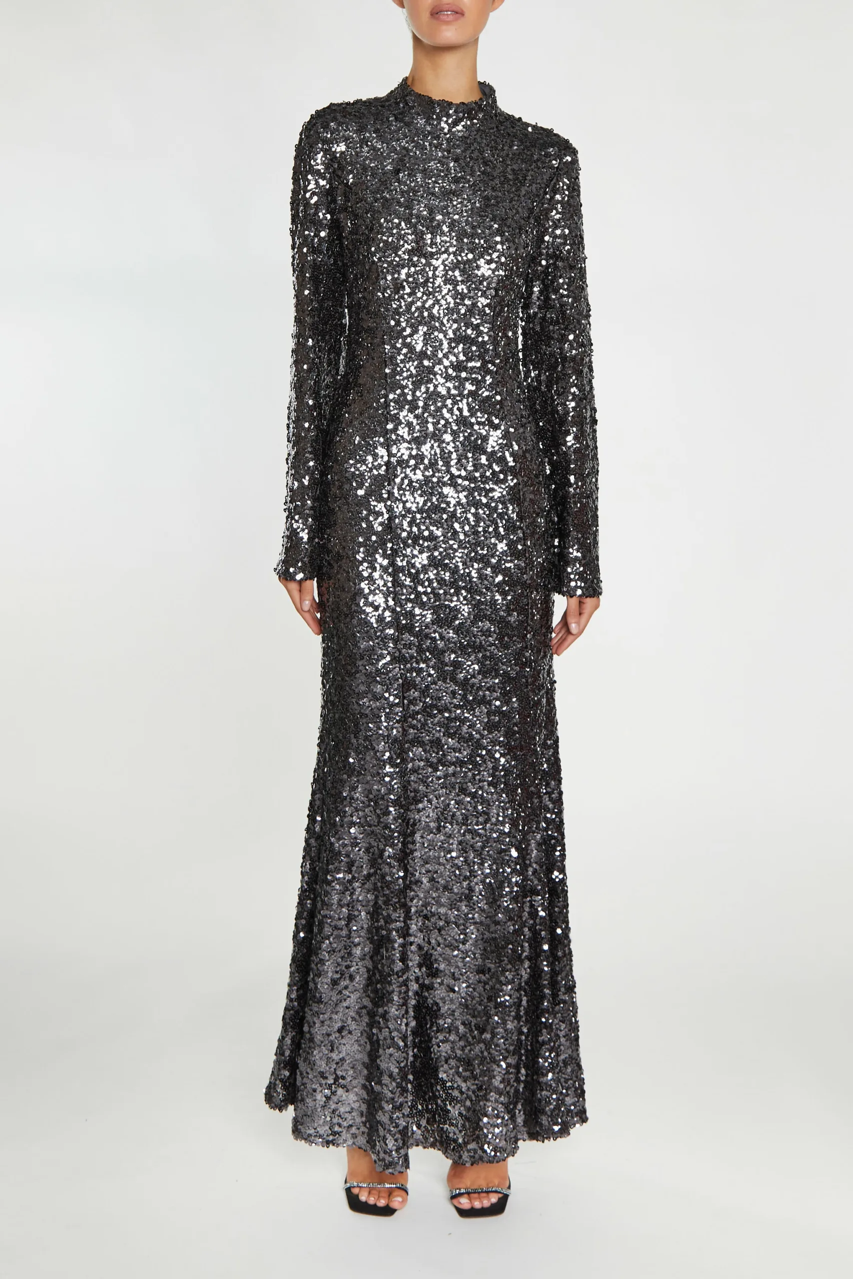 True Decadence Pewter Vanessa Gown