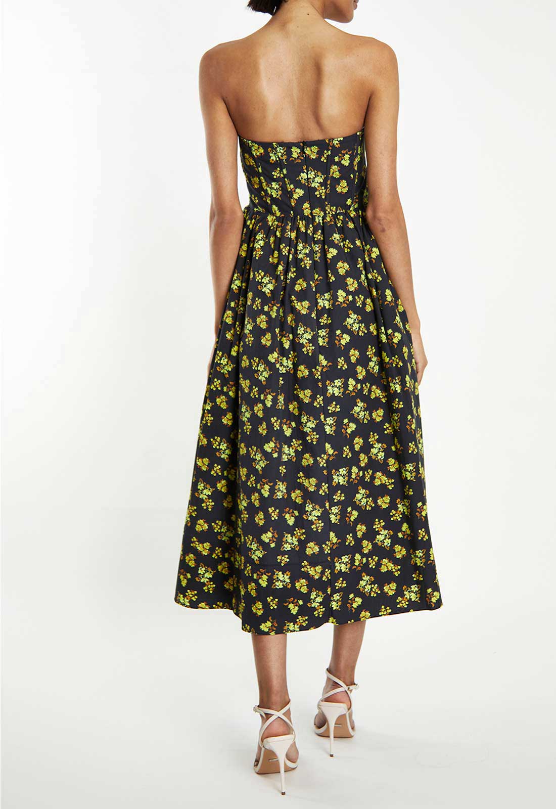 True Decadence Strapless Print Dress - Image 2