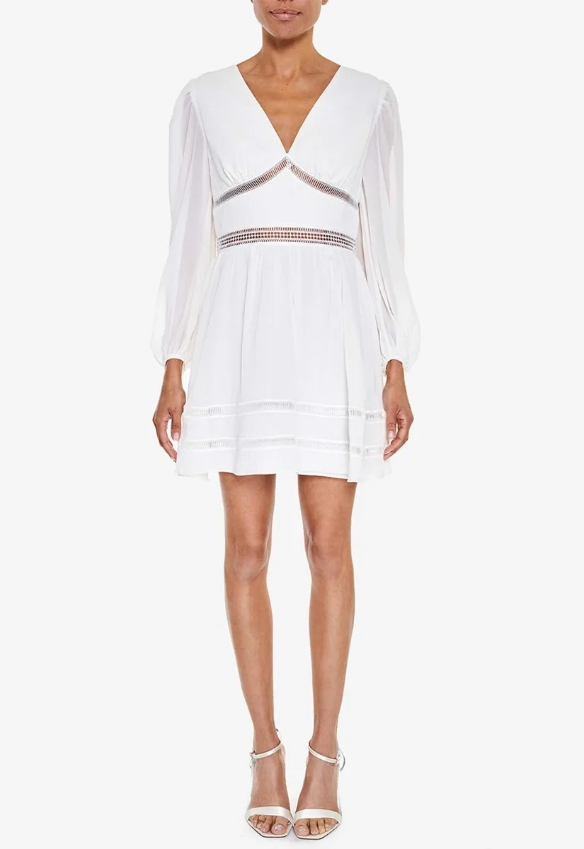 True Decadence White Lace Summer Dress - Image 4
