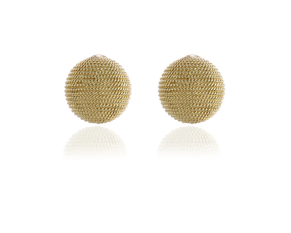 Cachet London Tyra Gold Clip On Earrings - Image 11
