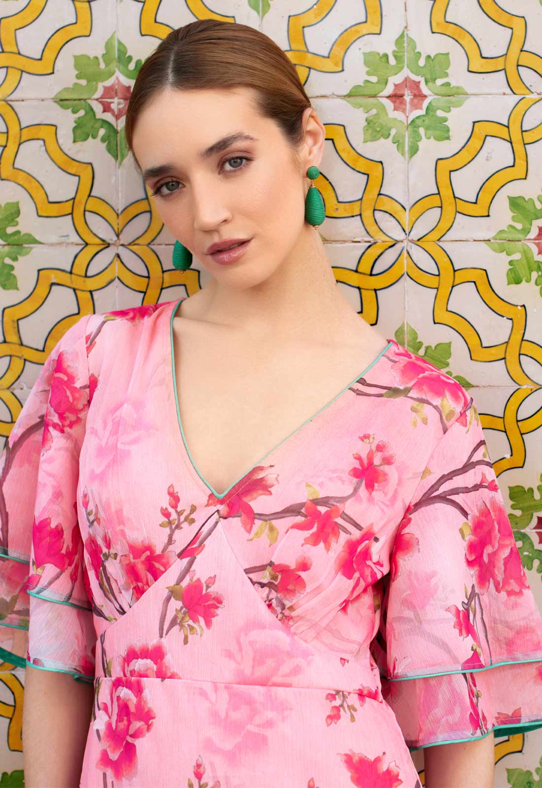 Raishma Studio Pink Victoria Dress - Image 2