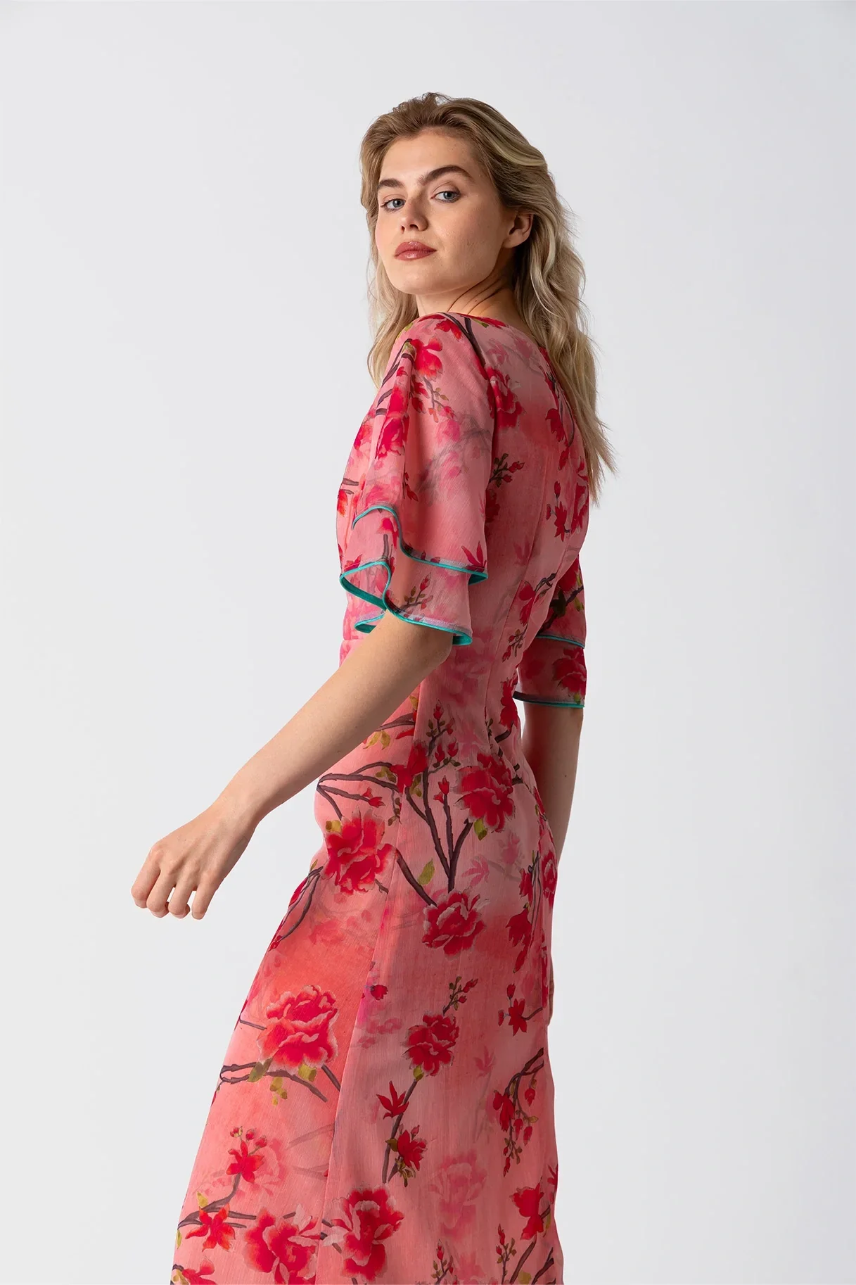Raishma Studio Pink Victoria Dress - Image 4
