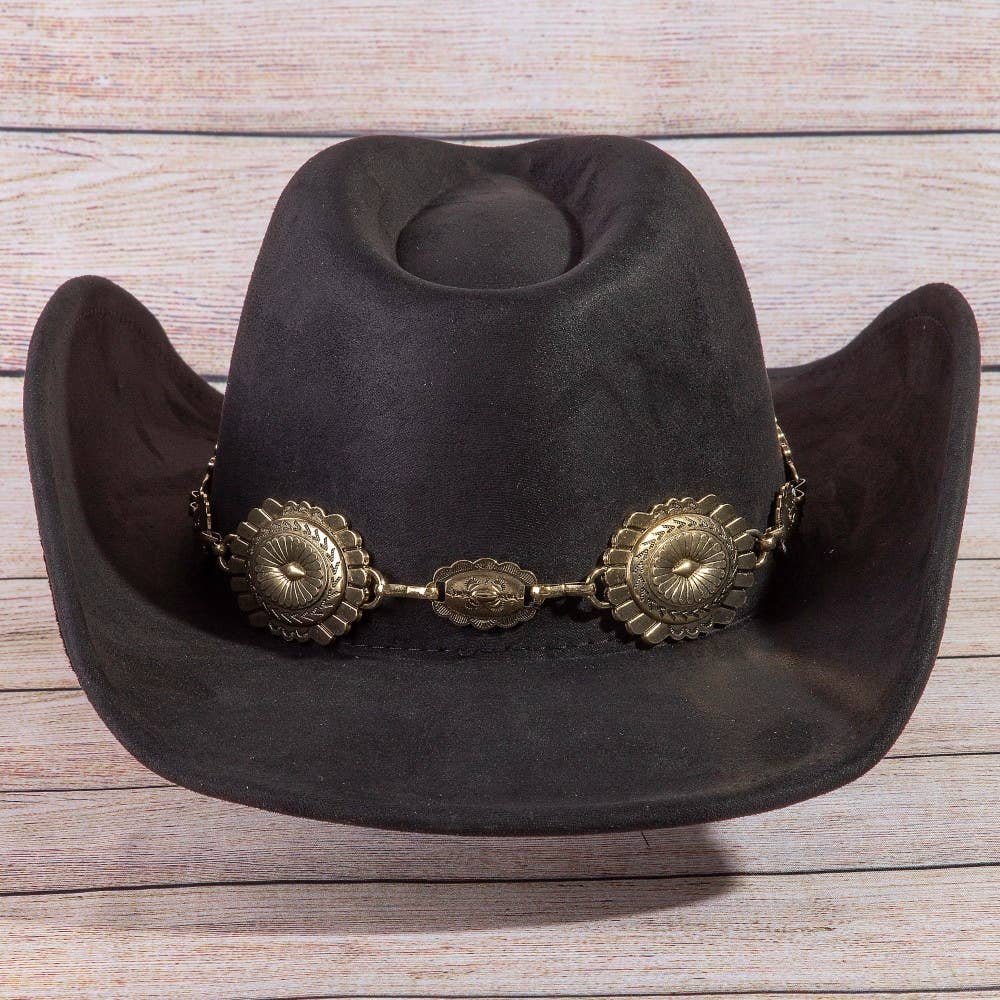 Western Concho Cowboy Hat: DBR - Image 10