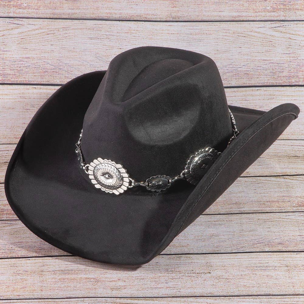 Western Concho Cowboy Hat: DBR - Image 13